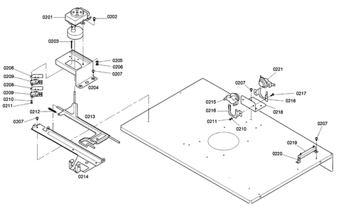 Latch Diagram and Parts List for HBN755AUC 02 Bosch Wall Oven
