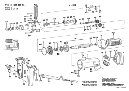 Part Location Diagram of 1600A004DT Bosch Shim