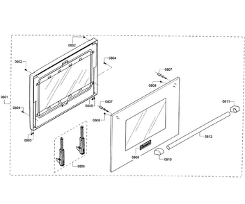 Part Location Diagram of 00618774 Bosch DECOR PLATE