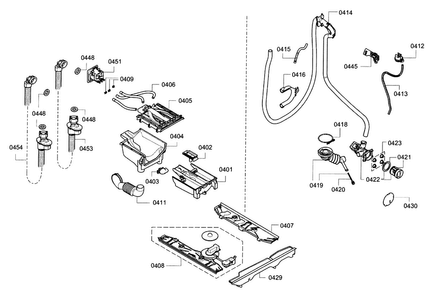 Part Location Diagram of 00633964 Bosch 00 Hose