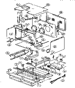 Pallet Diagram and Parts List for PRSE366  Thermador Range