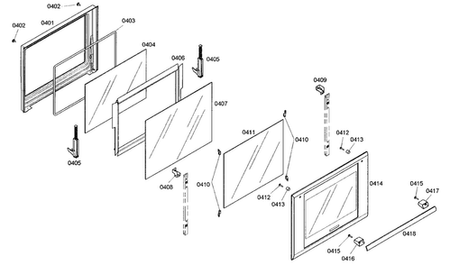 Part Location Diagram of 00741598 Bosch HANDLE