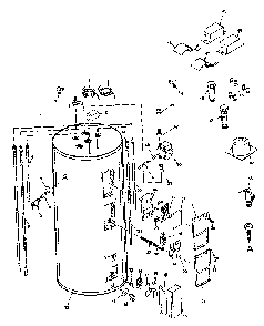 Replacement Parts Diagram and Parts List for 153311021  Kenmore Water Heater