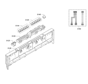 Part Location Diagram of 11016041 Bosch PANEL FRAME