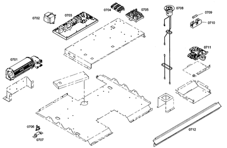 Pcb Assy Diagram and Parts List for MEMW271ES01  Thermador Microwave