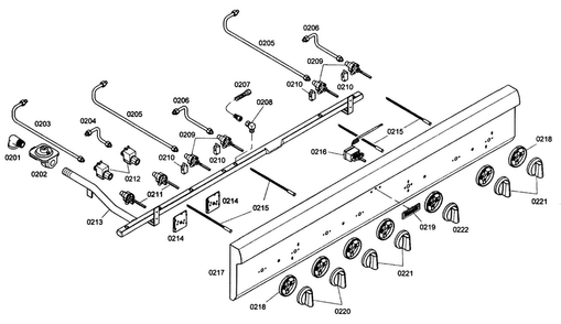 Part Location Diagram of 00664745 Bosch MANIFOLD