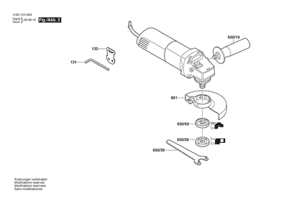 Part Location Diagram of 1619P07575 Bosch Guard