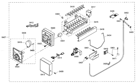 Part Location Diagram of 00437636 Bosch ARM