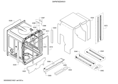 Part Location Diagram of 20000828 Bosch INSULATING PART