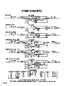 Strip Circuits Diagram and Parts List for DW246US  Thermador Dishwasher