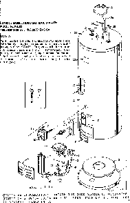 Replacement Parts Diagram and Parts List for 153330912  Kenmore Water Heater