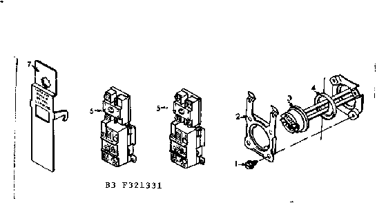 Functional Replacement Parts Diagram and Parts List for 153321351  Kenmore Water Heater