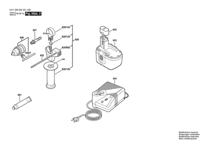 Part Location Diagram of 2607224429 Bosch Fast Charger