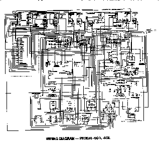Wiring Diagram Diagram and Parts List for PRSE48-4GG  Thermador Range
