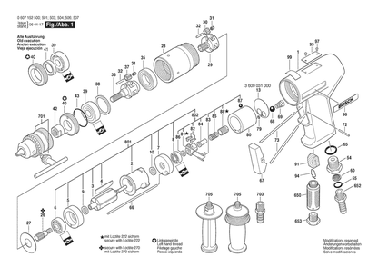 Part Location Diagram of 3606300156 Bosch Pinion