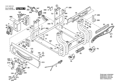 Part Location Diagram of 2610017002 Bosch Tool SCREW