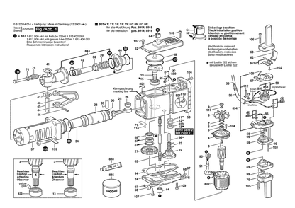 Part Location Diagram of 1610103004 Bosch Supporting Disc 2,5 Mm Thick