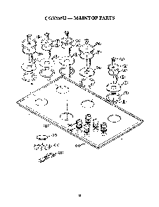 Part Location Diagram of 00238580 Bosch Cermaic Glass Top