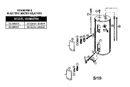 Part Location Diagram of 9000308 Bosch Element gasket