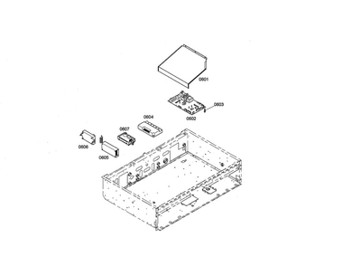 Pc Board/Ignitor Diagram and Parts List for PDR364GDZS 06 Thermador Range