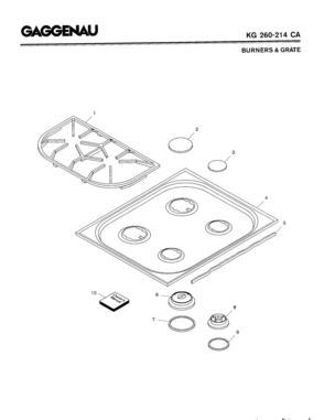Part Location Diagram of 00627032 Bosch BURNER CAP