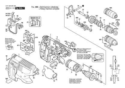 Part Location Diagram of 1618571029 Bosch Key Chuck