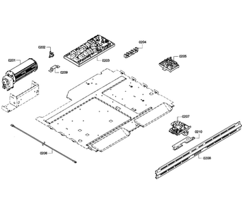 Pcb's Asy Diagram and Parts List for HBL3560UC 08 Bosch Wall Oven