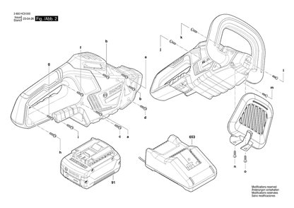 Part Location Diagram of 2607226251 Bosch Fast Charger