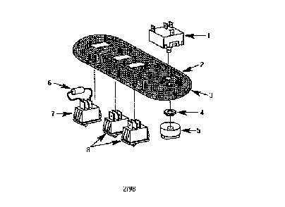 Part Location Diagram of 00411048 Bosch SUPPORT