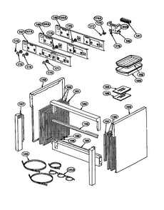 Page 19 Diagram and Parts List for PRSE486GDS  Thermador Range