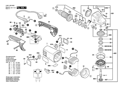 Part Location Diagram of 1600591035 Bosch Air Distributor