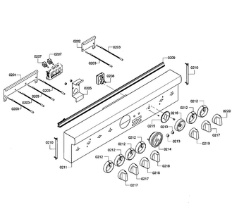 Part Location Diagram of 00687127 Bosch LIGHT BAR
