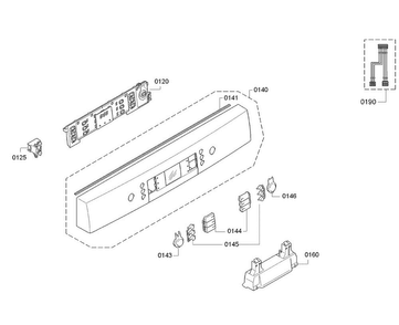 Part Location Diagram of 11016033 Bosch PANEL FRAME
