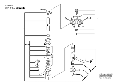 Diagram Diagram and Parts List for 4260TL F 034 056 306 Bosch Tool Stand & Cart