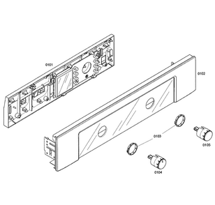 Part Location Diagram of 00479354 Bosch PANEL-FACIA