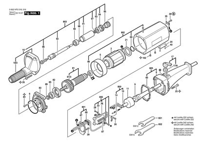Part Location Diagram of 1604229089 Bosch Stator 200v/300hz