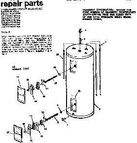 Part Location Diagram of 0160135 Maytag Anode rod
