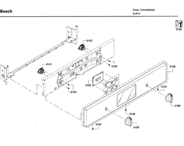 Part Location Diagram of 18022116 Bosch INSTRUCTION MANUAL