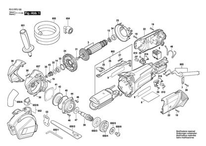 Part Location Diagram of 2610008420 RotoZip Locking Flange