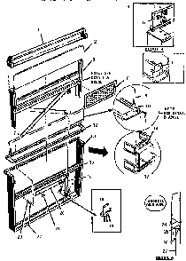 Replacement Parts Diagram and Parts List for CV2236N  Thermador Range Hood