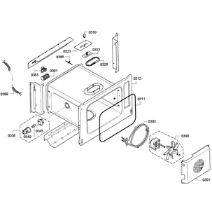 Part Location Diagram of 00608656 Bosch 00 Glass Light Cover