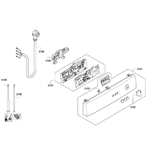 Part Location Diagram of 00618066 Bosch CABLE HARNESS