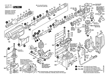 Part Location Diagram of 1610222010 Bosch Retaining Snap Ring