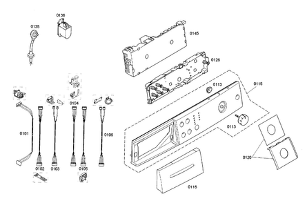 Part Location Diagram of 00744965 Bosch DISPENSER TRAY