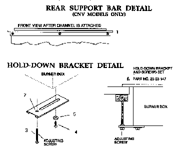 Section 10 Diagram and Parts List for GGSCV36  Thermador Cooktop