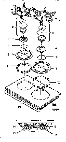Part Location Diagram of 00415340 Bosch Knob