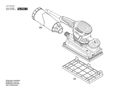 Part Location Diagram of 2600500019 Bosch Tool SEALING COVER