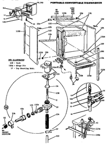 Diagram Diagram and Parts List for CP750  Thermador Dishwasher
