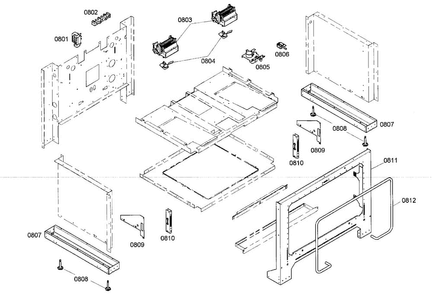 Part Location Diagram of 00442762 Bosch SUPPORT