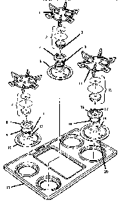Part Location Diagram of 00189749 Bosch Burner